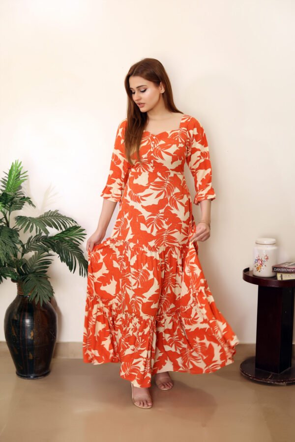 Tropical Blossom Floral Maxi - Image 2
