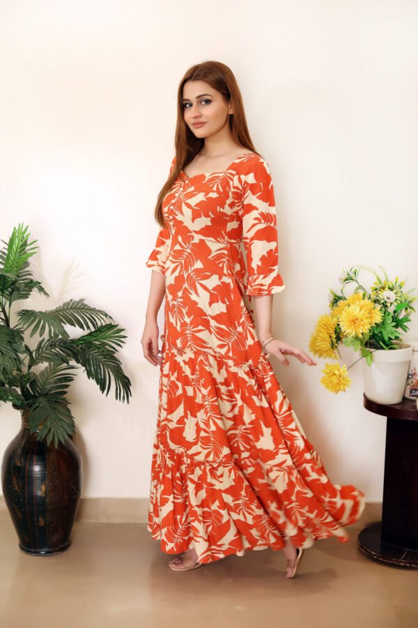 Tropical Blossom Floral Maxi - Image 4