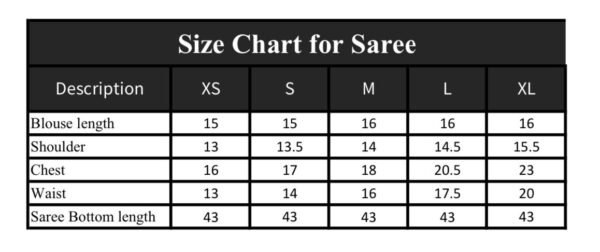 Starry Sparkle Saree - Image 7