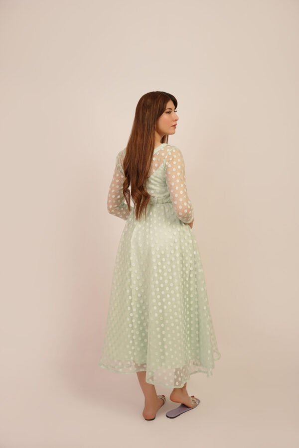 Minty Polka (Dress) - Image 5